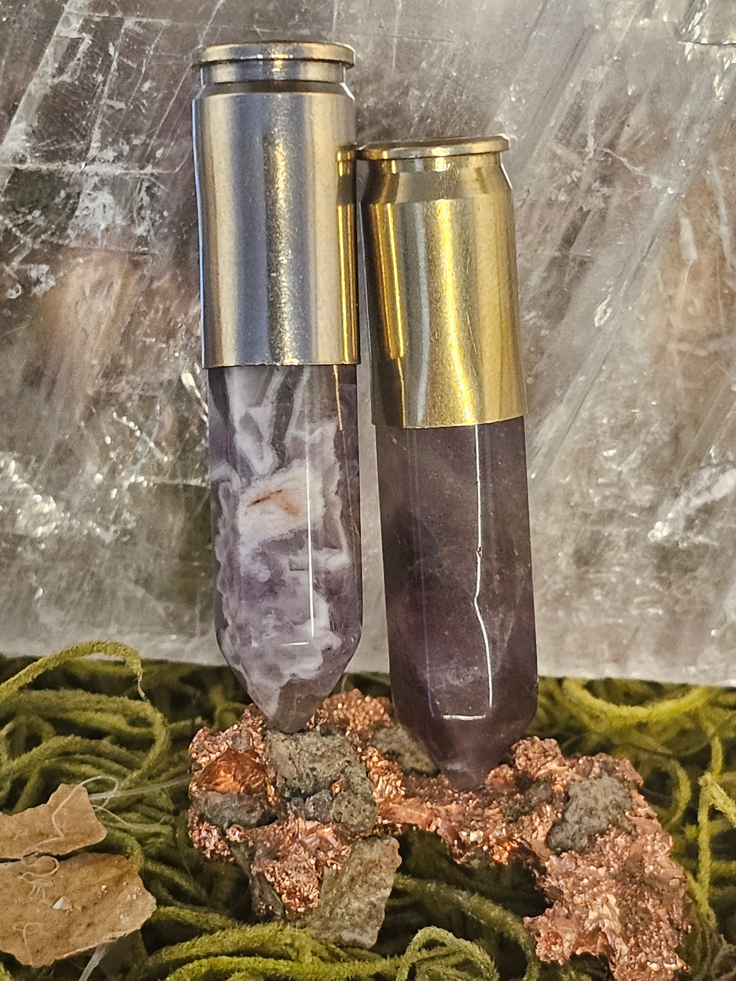 Shell Chak'd - Amethyst (PENDANT ONLY - DON'T FORGET TO ADD YOUR CHAIN!!!)