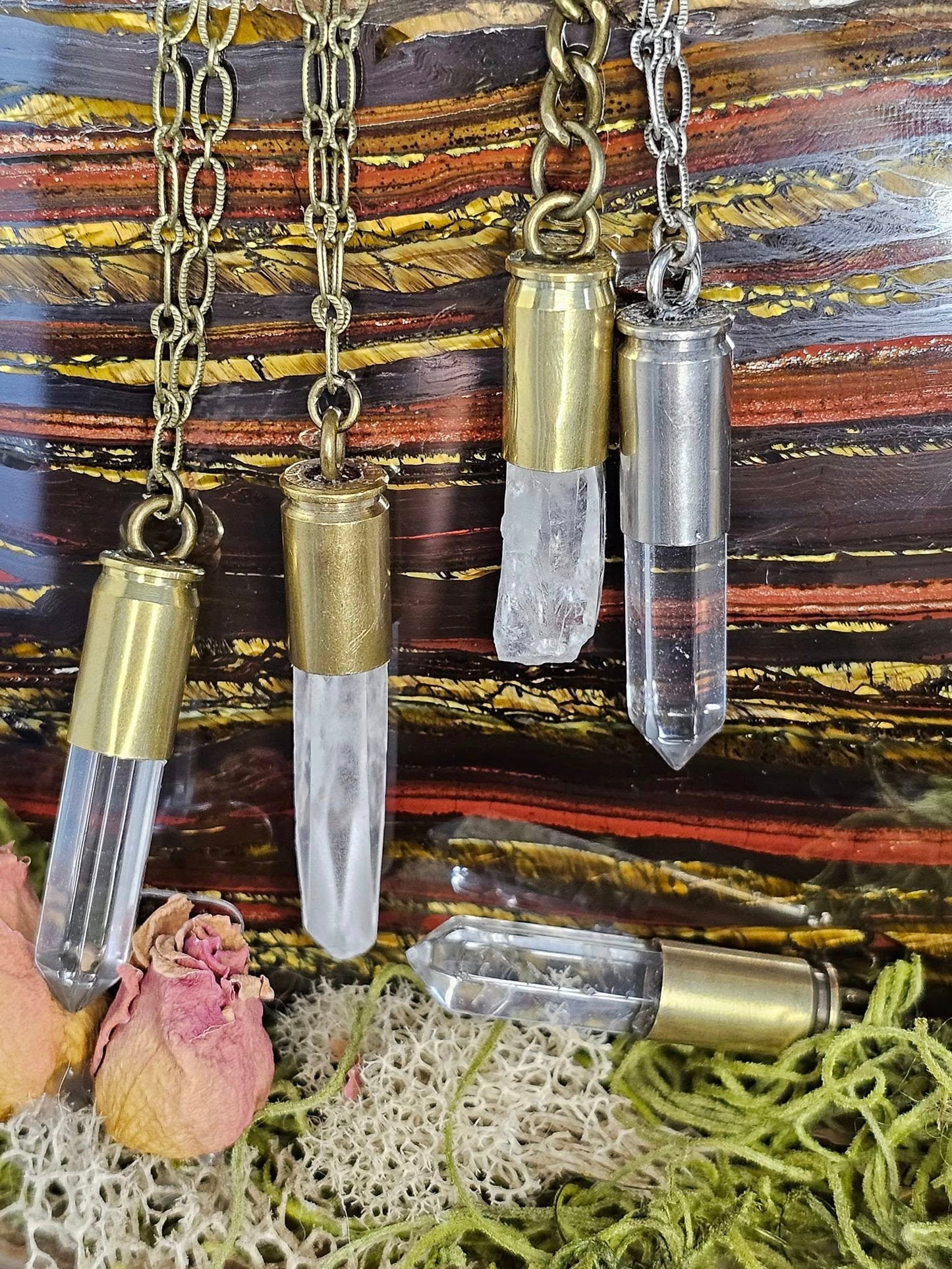 Shell Chak'd - Clear Quartz (PENDANT ONLY - DON'T FORGET TO ADD YOUR CHAIN!!!)